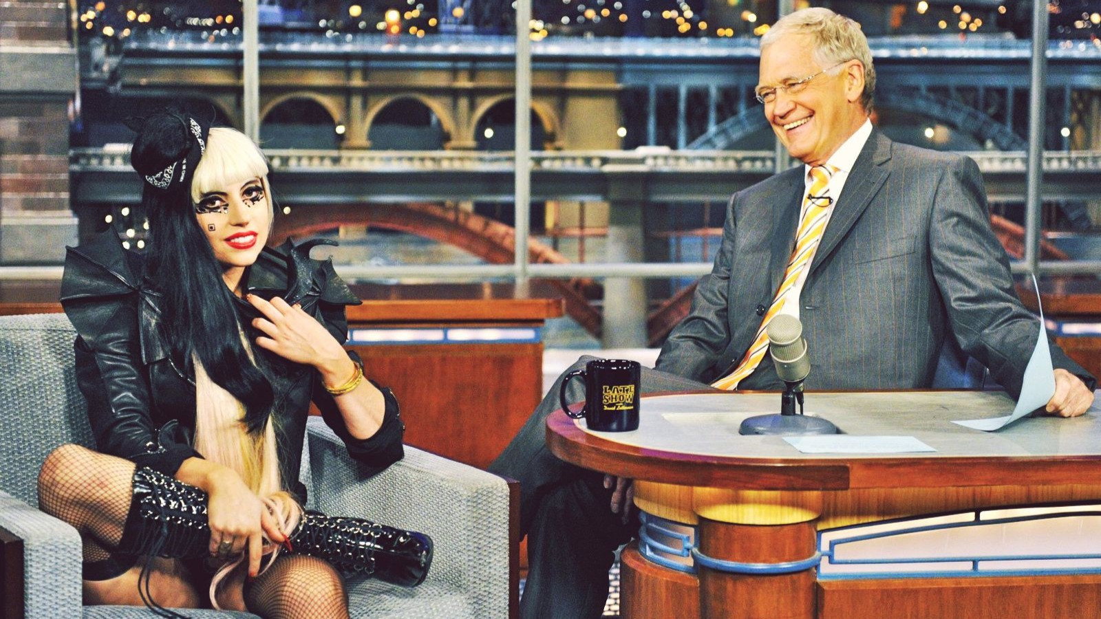 Devid Letterman bilan kechki shou